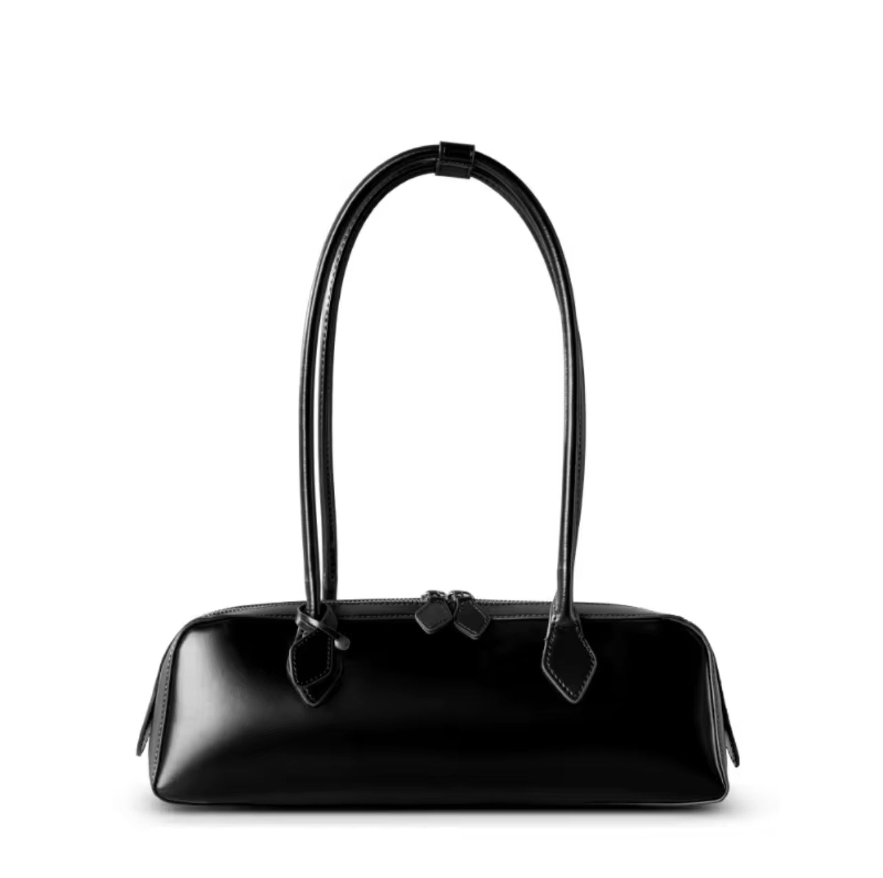 The Bessette Baguette - Genuine Leather Minimalist Handbag