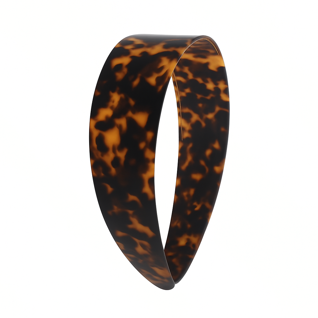 The Carolyn Bessette Wide Tortoiseshell Headband