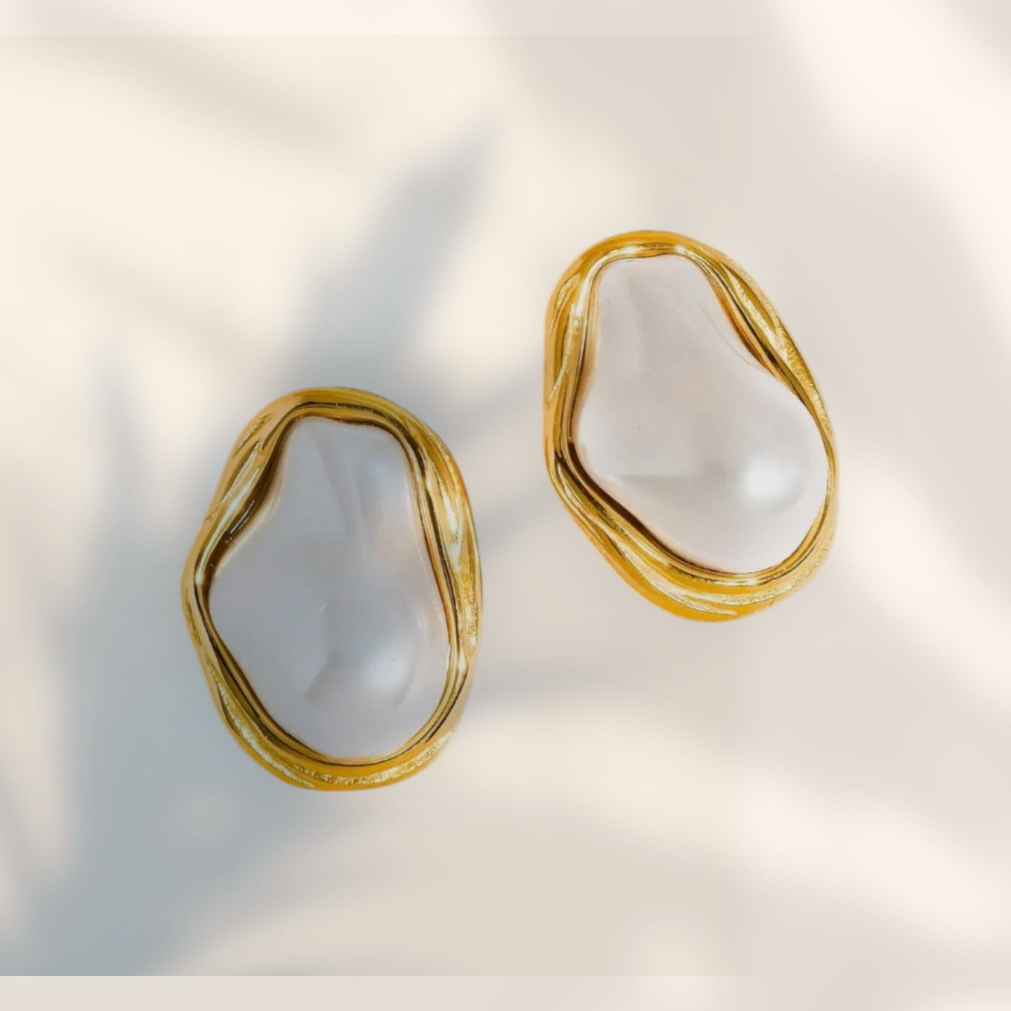 European Summer Statement Earrings - Quiet Luxury Pearl Statement Earrings