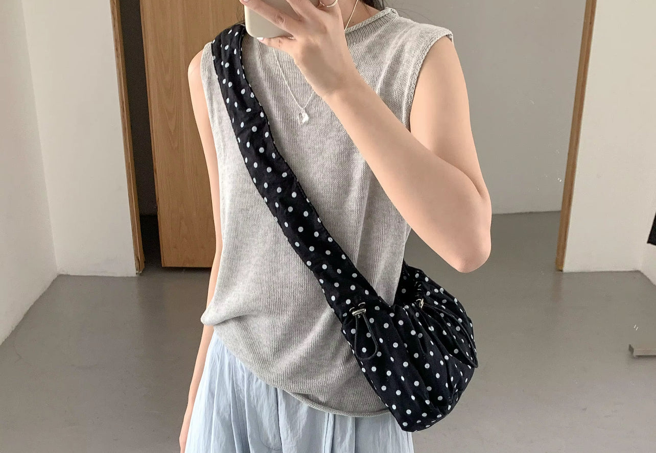 The Coquette Polka Dot Shoulder Bag