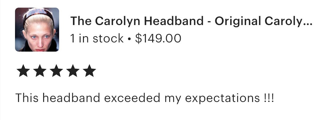 The Original Carolyn Bessette Wide Tortoiseshell Headband