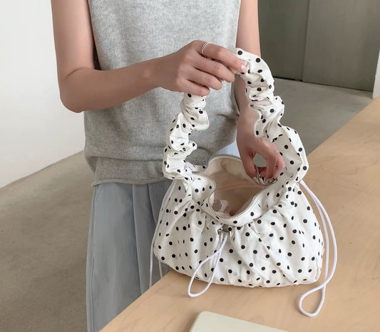 The Coquette Polka Dot Shoulder Bag