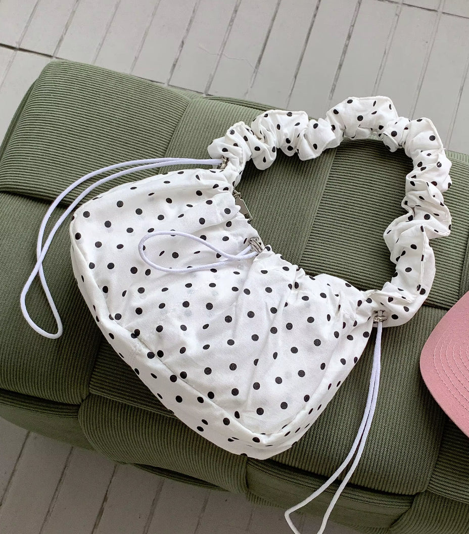 The Coquette Polka Dot Shoulder Bag